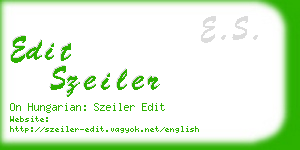 edit szeiler business card